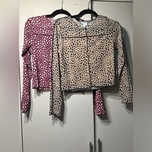 NEW Kirious Los Angeles Top Red or Beige